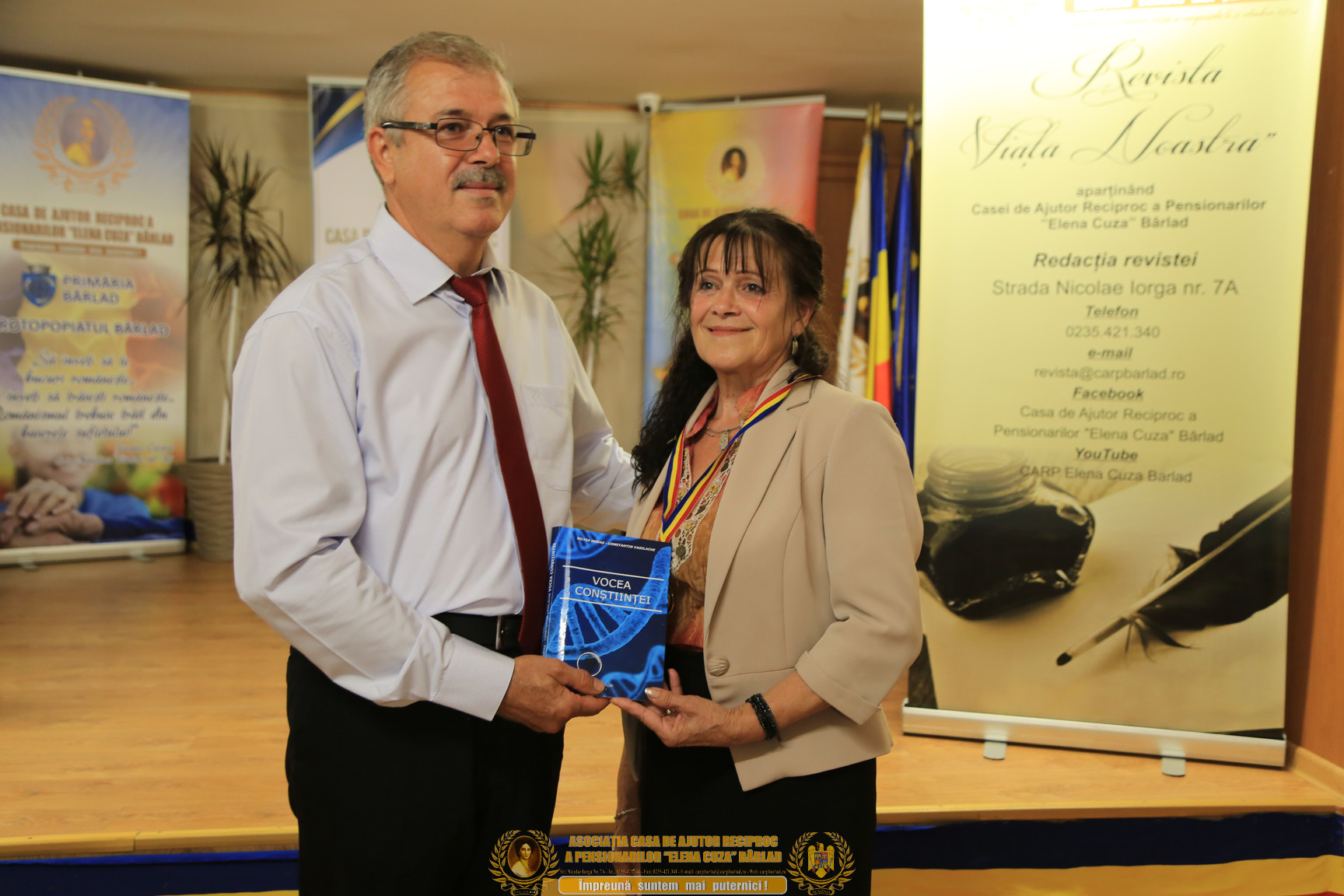 Lansarea cărții Vocea Conștiinței și a nr. 55 al revistei Viața Noastră